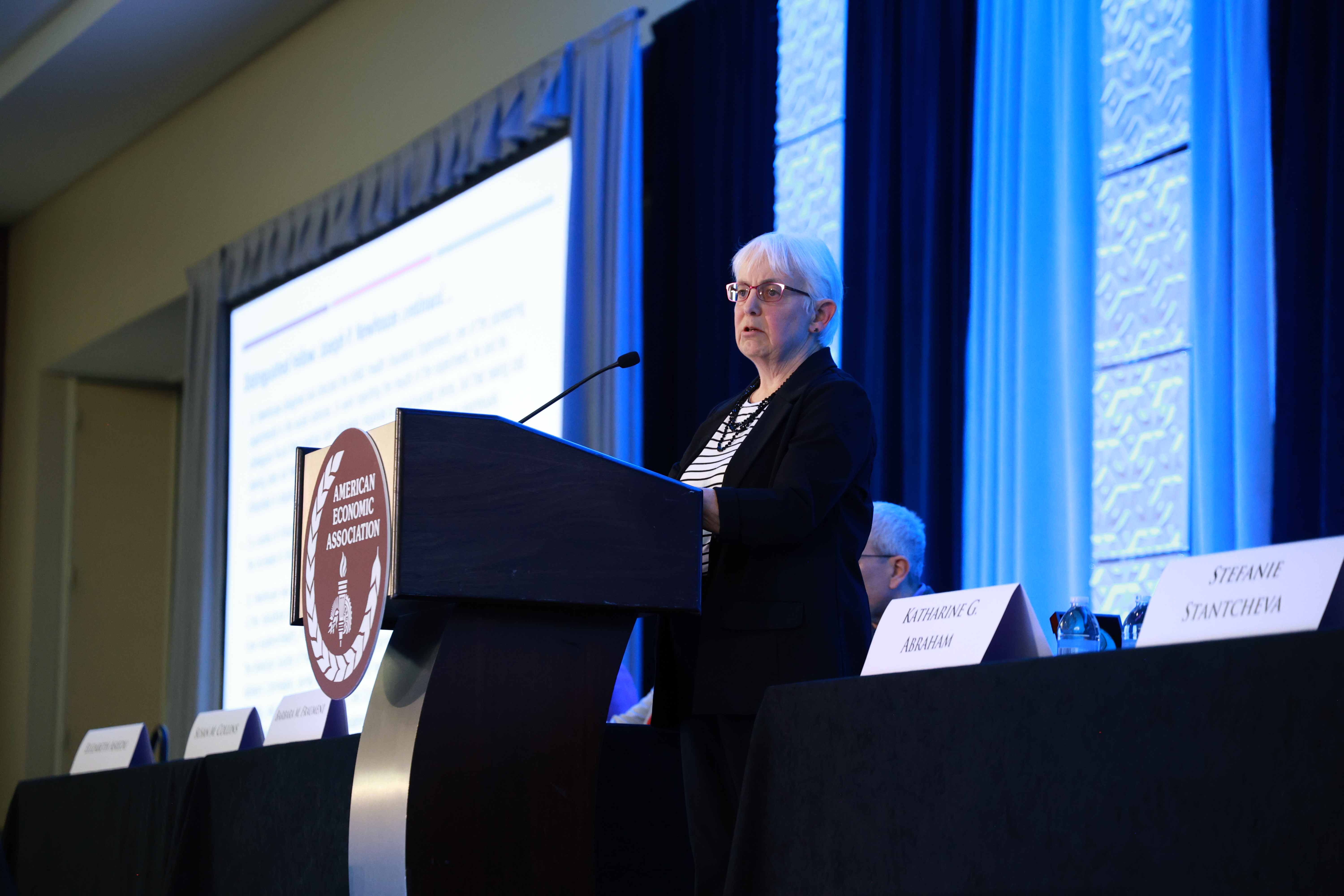 Katharine Abraham - AEA Awards - ASSA 2026
